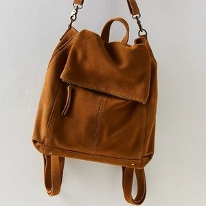 Free People Suede Backpack